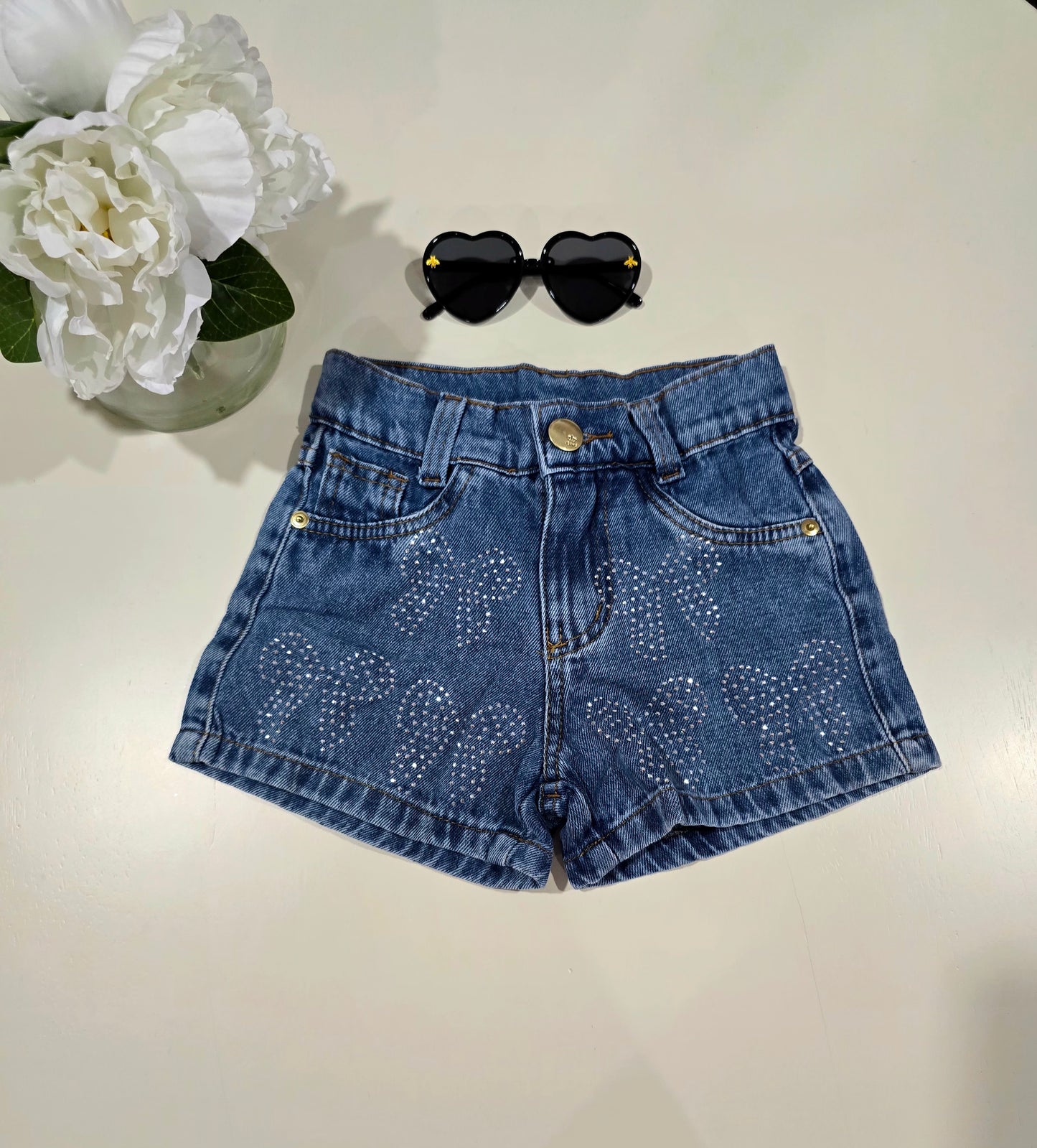 Short de mezclilla
