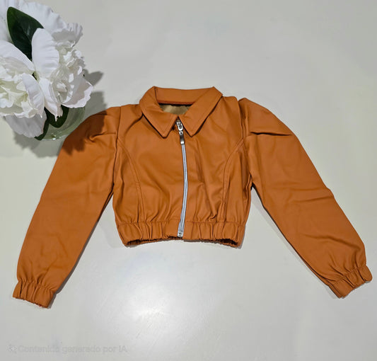 Chaqueta de cuero