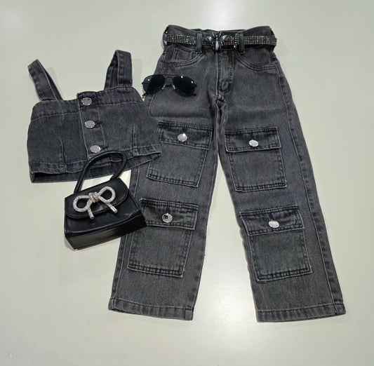 Set de mezclilla