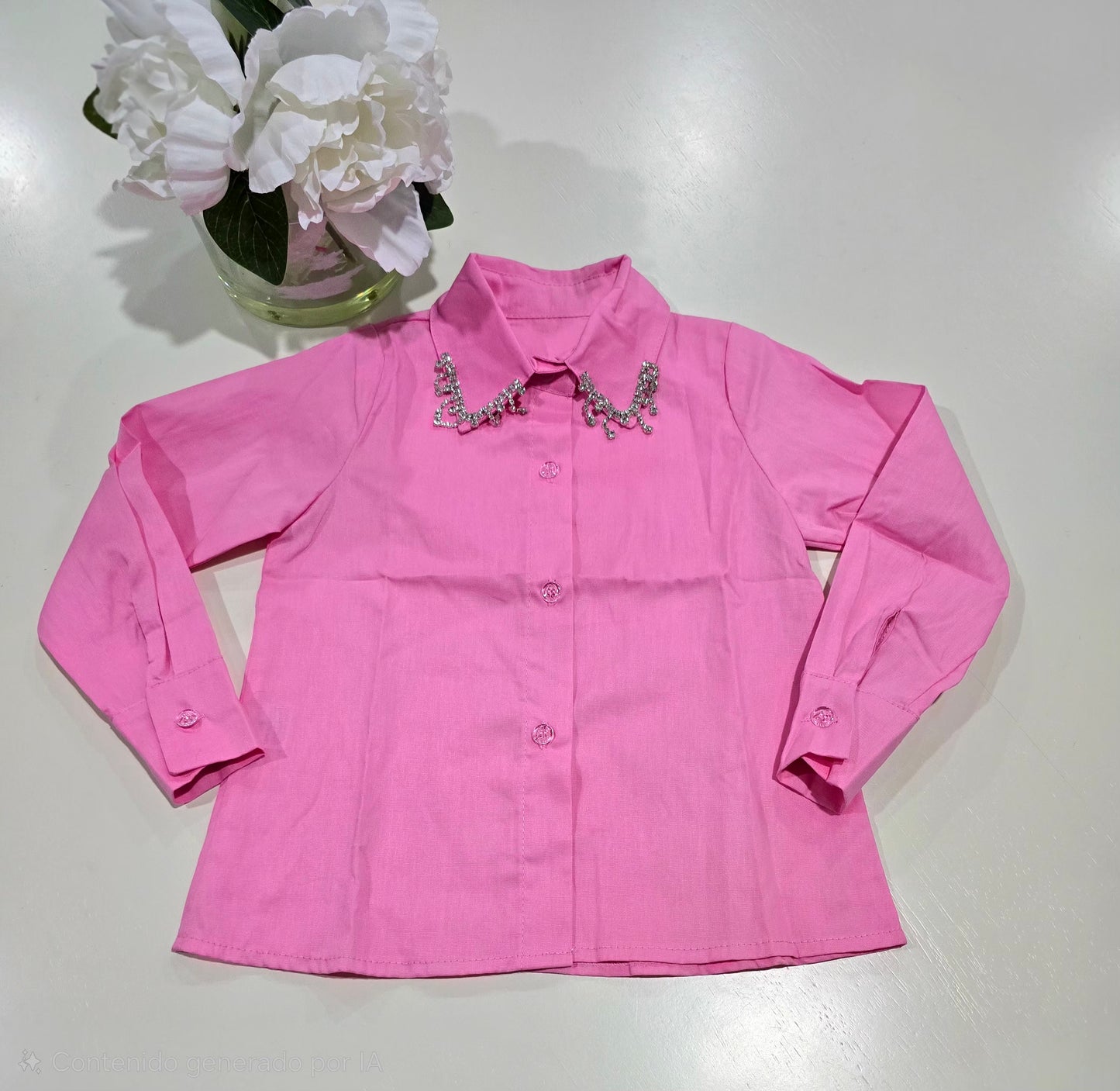 Camisas con pedrería
