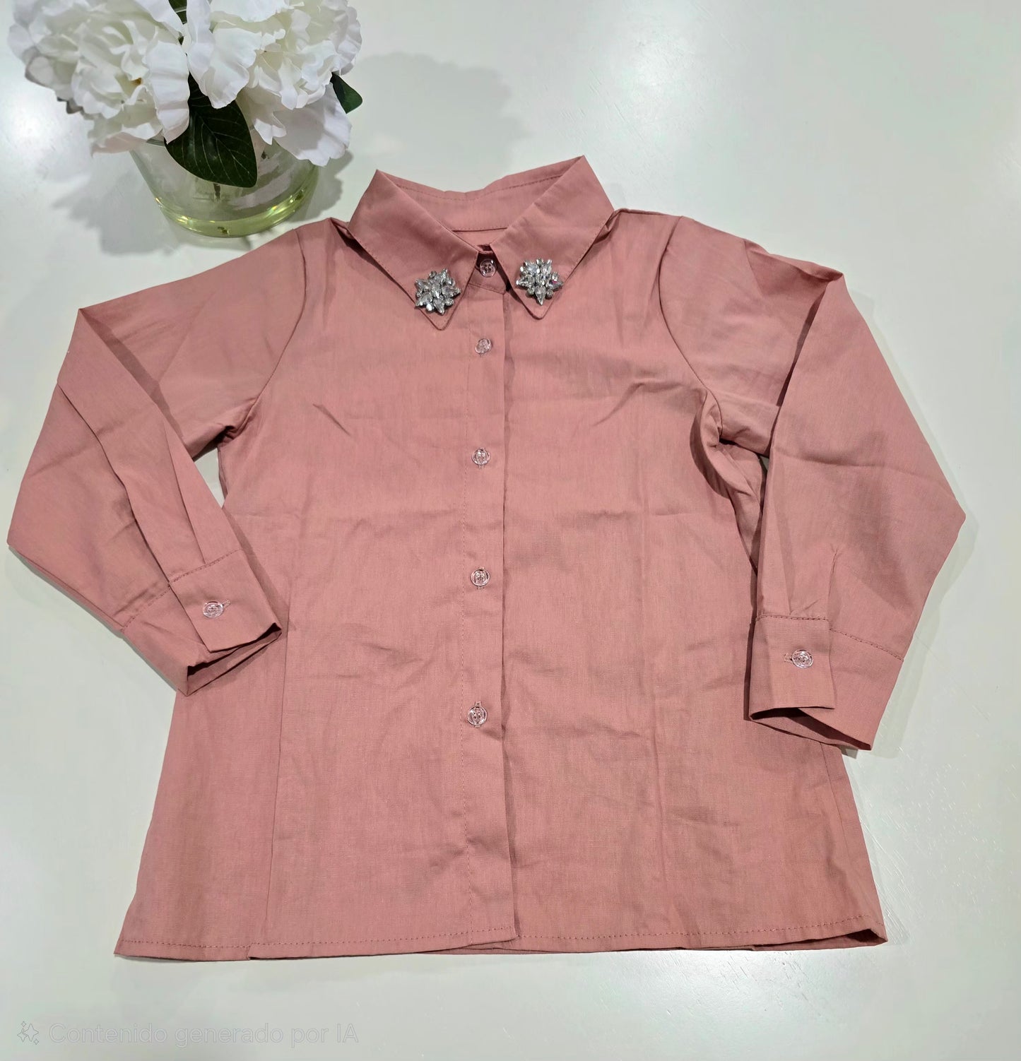 Camisas con pedrería