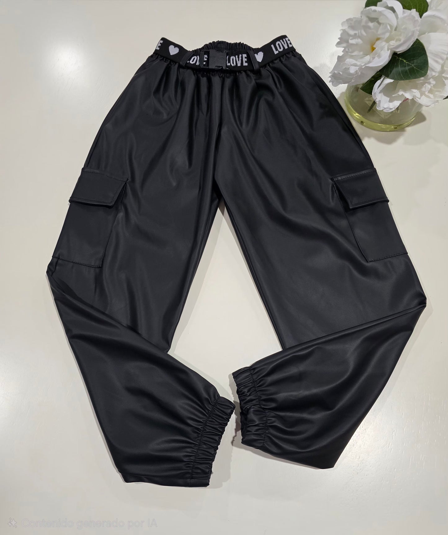 Pantalón de cuero